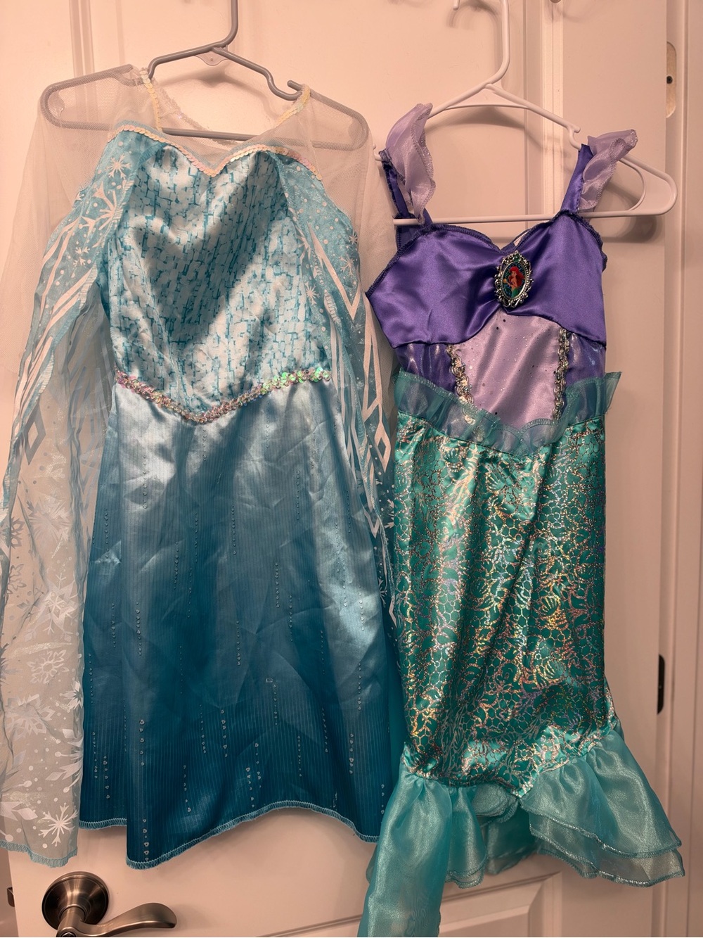 Disney Elsa & Ariel Play size 3t-6 Dress Set